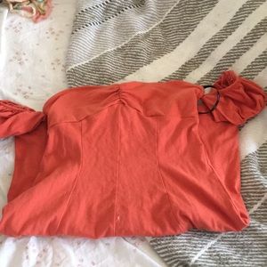 Brand new forever 21 off the shoulder dress!